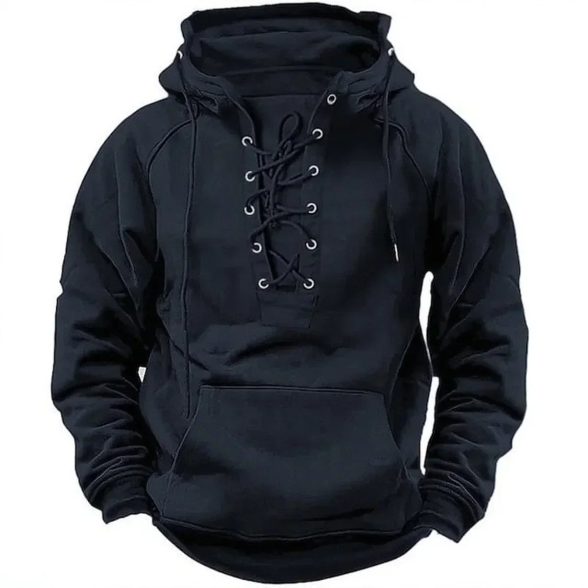 Magnus | Lace-Up Hoodie