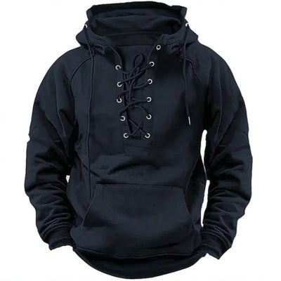 Magnus | Lace-Up Hoodie