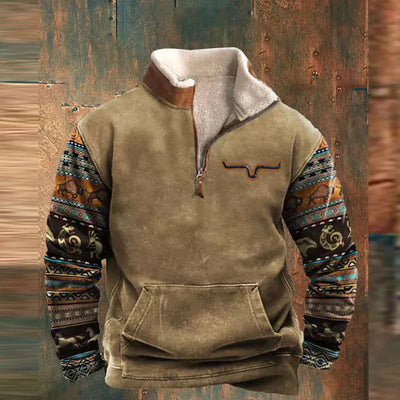 Levi | Zip-Collar Knit Sweater