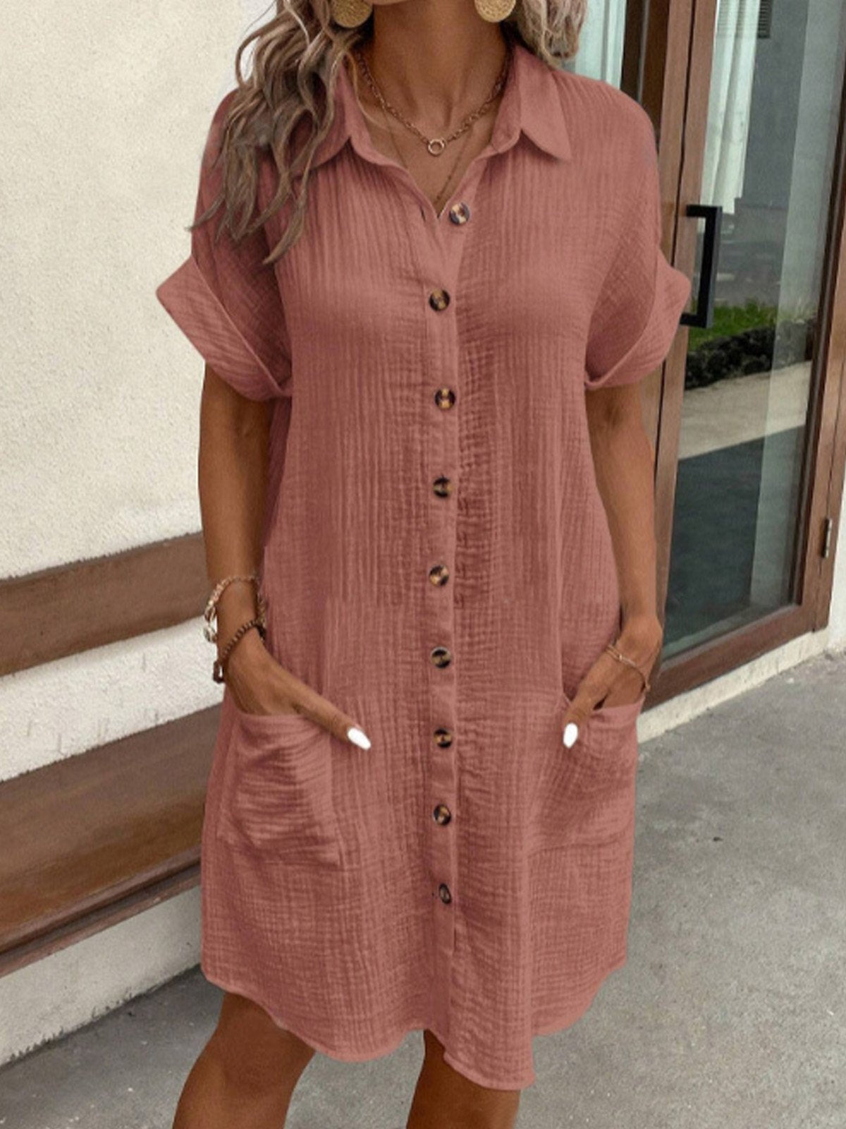 Celest | Elegant Polo Dress