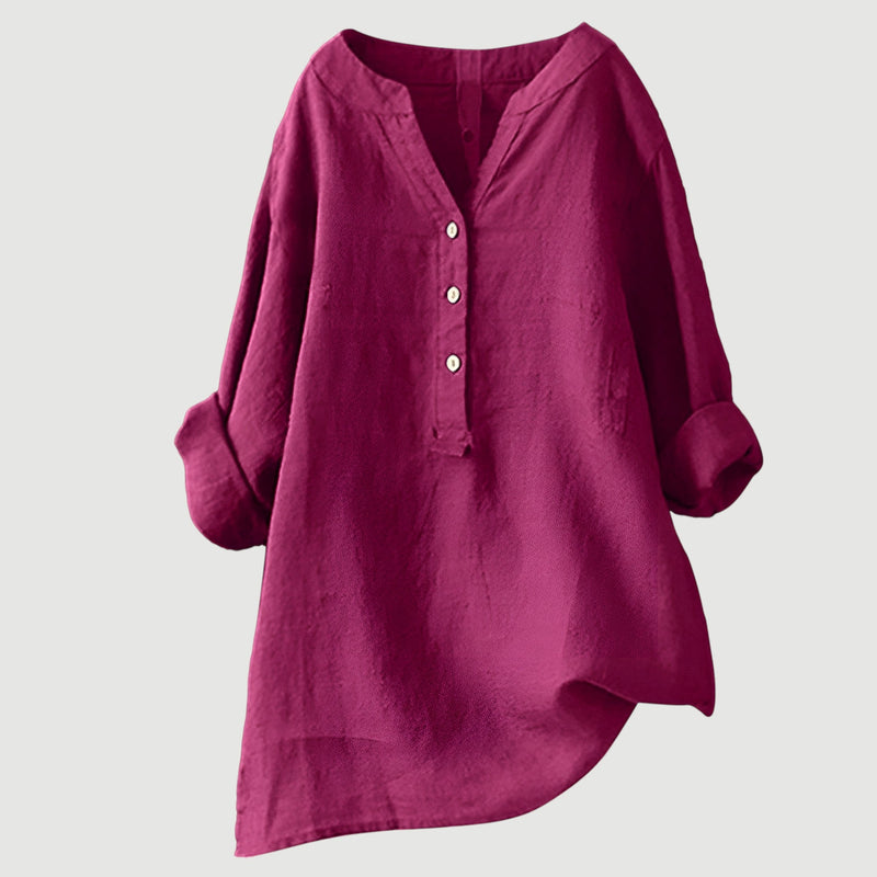 Zarina - Linen Blouse