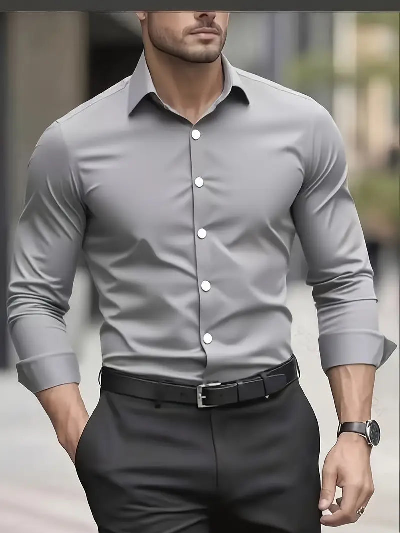 Heitor | Long-Sleeve Breathable Shirt