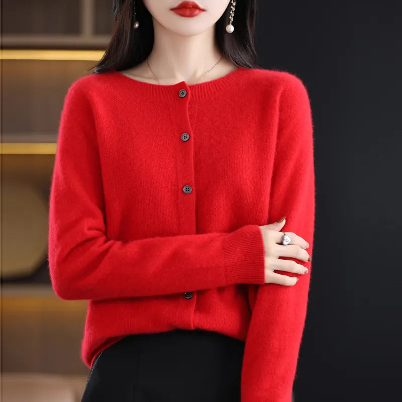 Anna | Merino Wool Cardigan