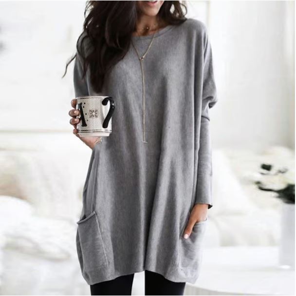 Leah | Casual Pocket Top