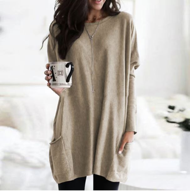 Leah | Casual Pocket Top