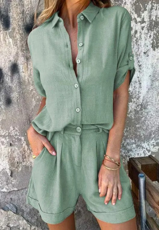 LIVIA | THE AIRY LINEN SET