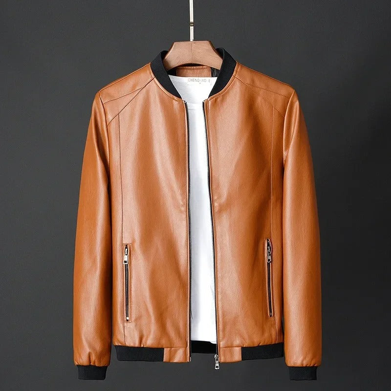 Matteo | Leather Biker Jacket
