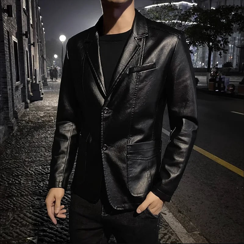 Cyrus | Business Casual Leather Jacket