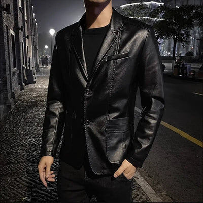 Cyrus | Business Casual Leather Jacket