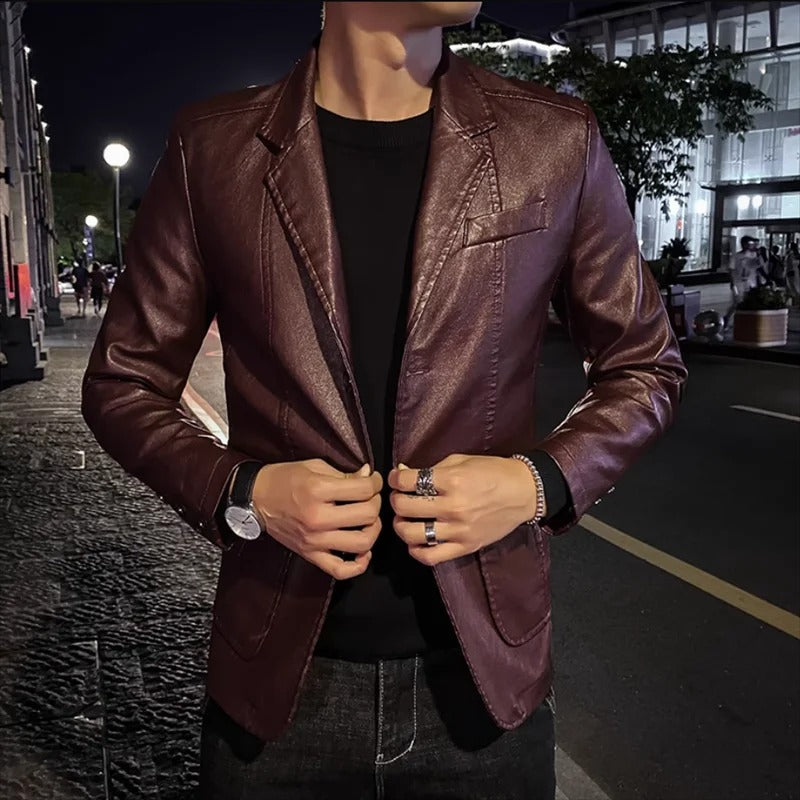 Cyrus | Business Casual Leather Jacket