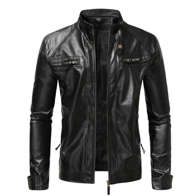 Markus | Elegant Men’s Leather Jacket