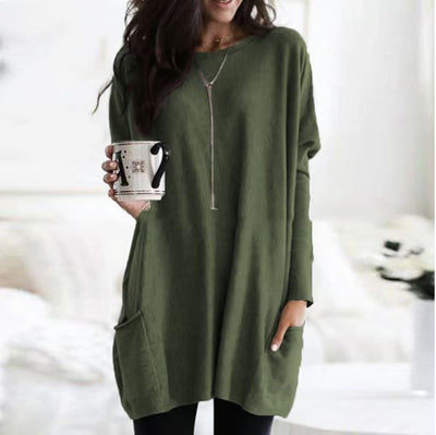 Leah | Casual Pocket Top