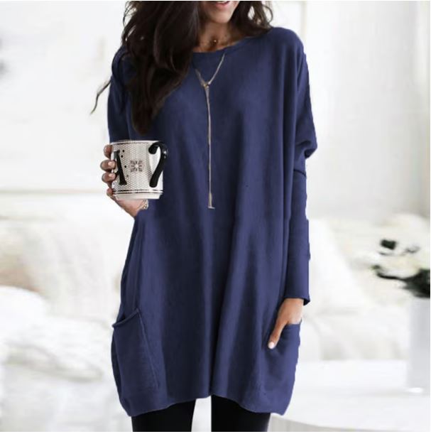 Leah | Casual Pocket Top
