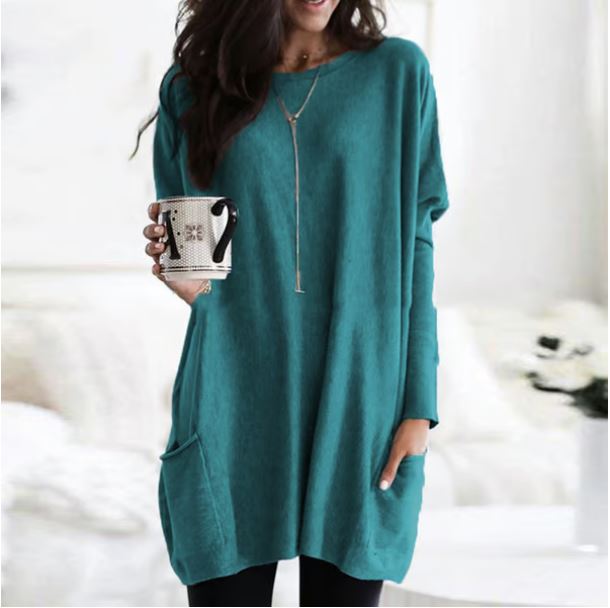 Leah | Casual Pocket Top