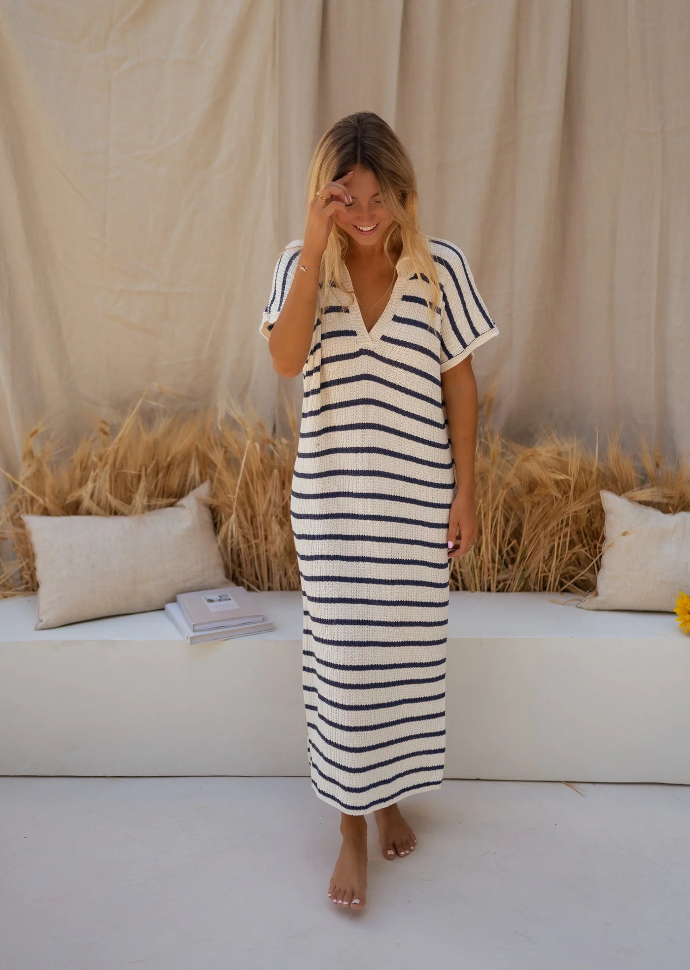 SOPHIA | THE STRIPED KNIT DRESS