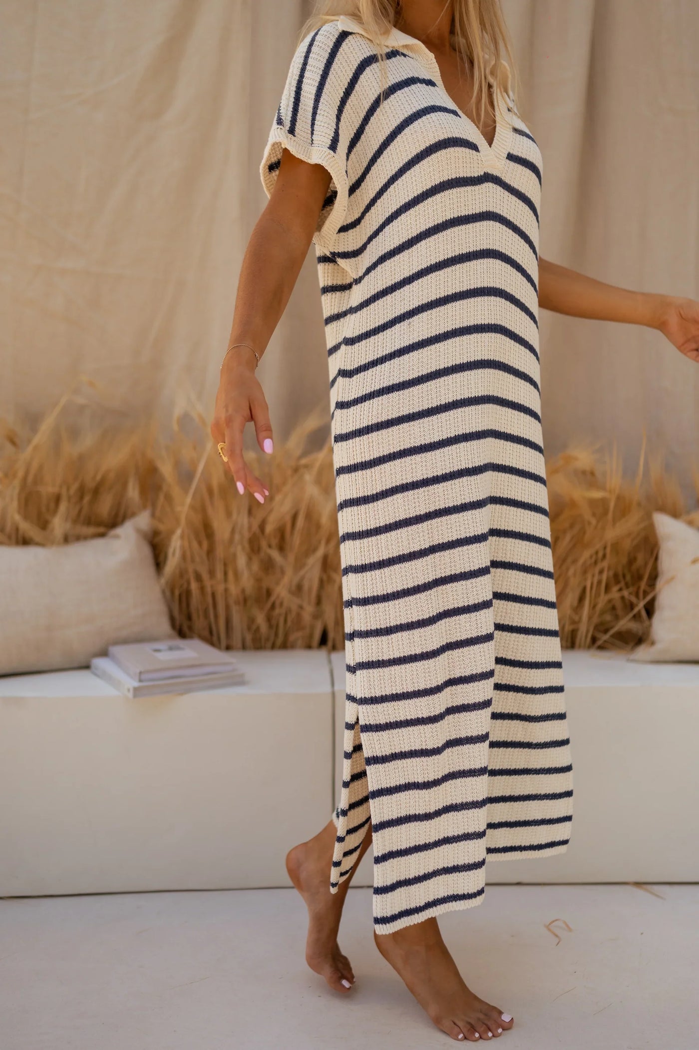 SOPHIA | THE STRIPED KNIT DRESS