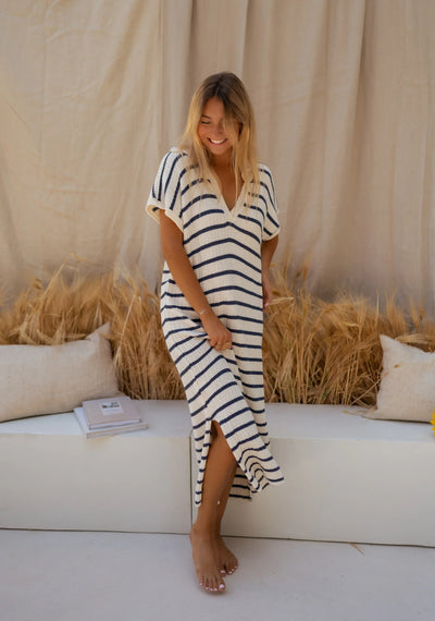 SOPHIA | THE STRIPED KNIT DRESS